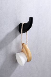 Крючок ABBER Nord AA1550B чёрный матовый